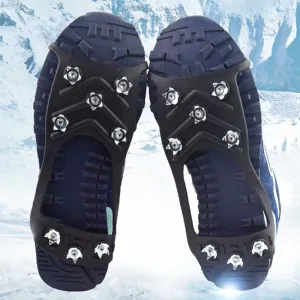 1 Pair 8 studs Anti-Slip Ice Gripper Spike