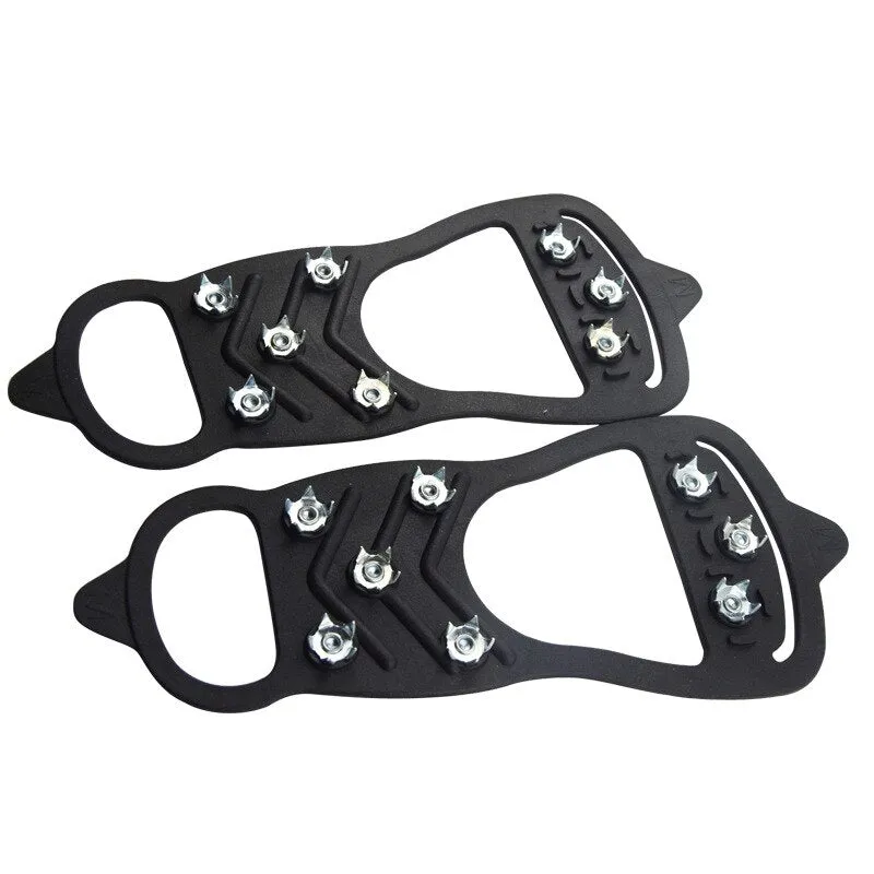 1 Pair 8 studs Anti-Slip Ice Gripper Spike