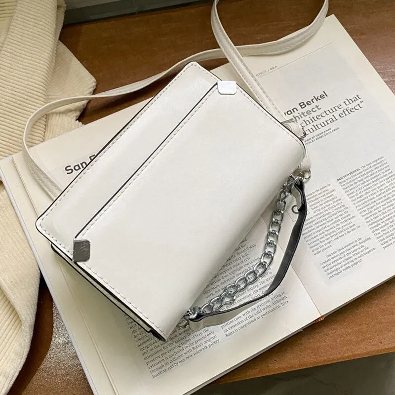 Back to College 2021 High Quality Handbags For Women Pu Leather Female Shoulder Bag Chain Strap Crossbody Bag And Ladies Small Square Bag