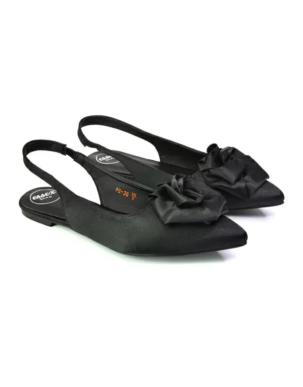 Bronte Pointed Toe Strappy Mid Block Heel Sandal Court Shoes in Silver