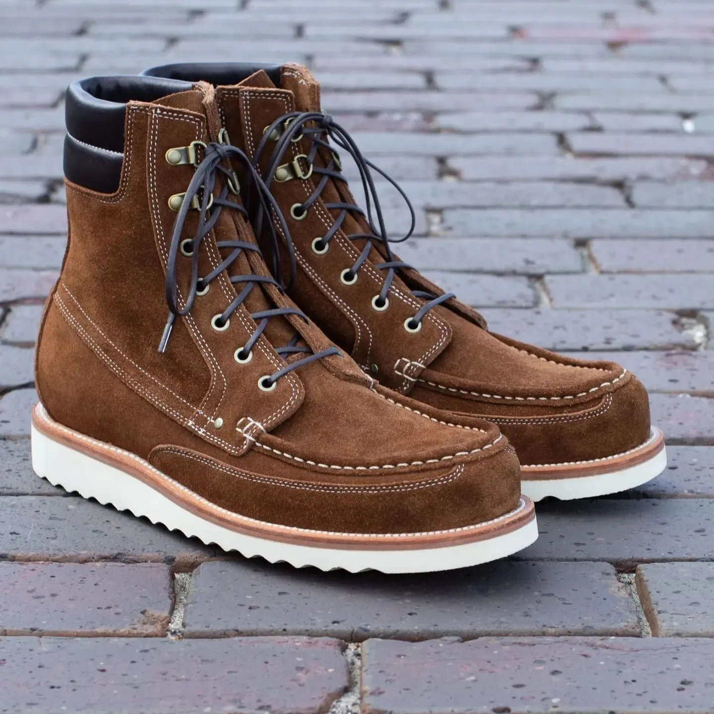 Brown Leather Raven Ridge Hiking and Trekking Boots - SUMMER 2024 COLLECTION