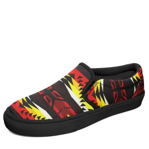Canyon War Party Otoyimm Canvas Slip On Shoes