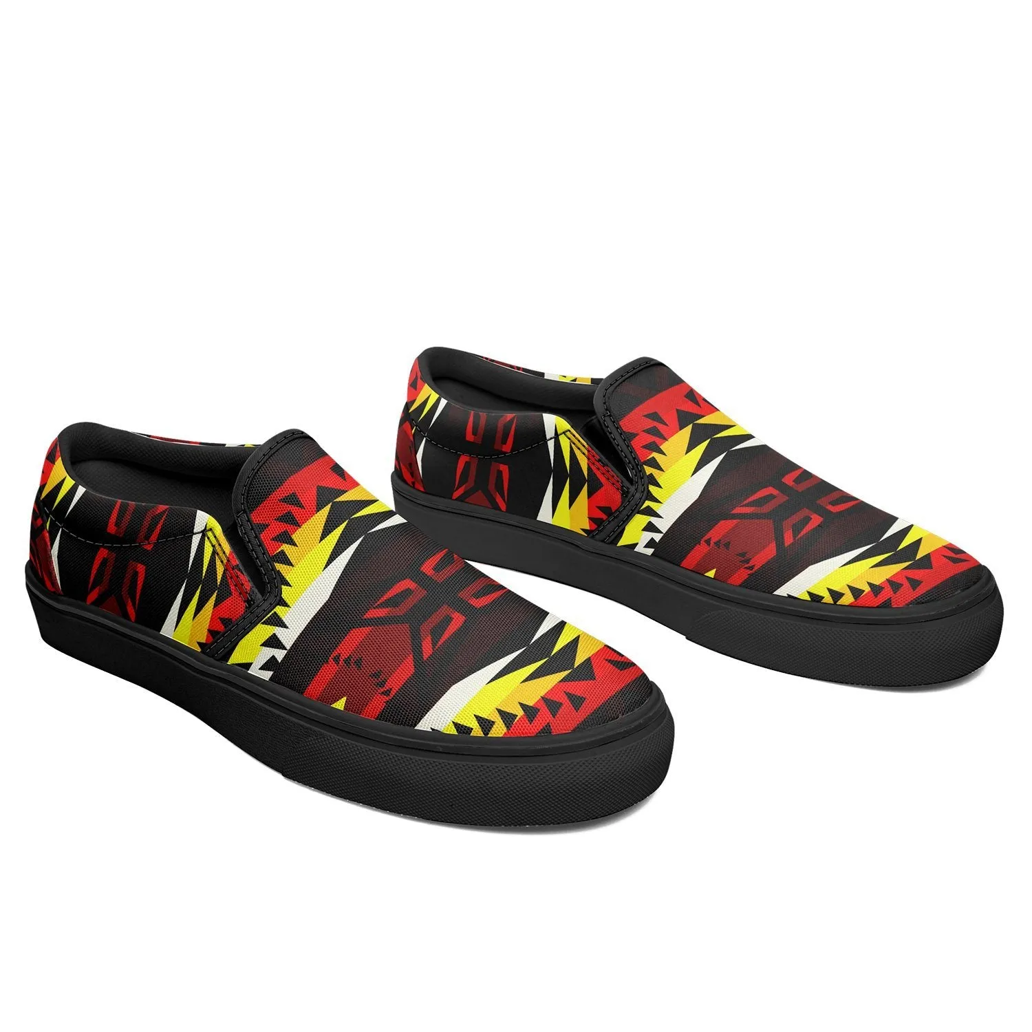 Canyon War Party Otoyimm Canvas Slip On Shoes