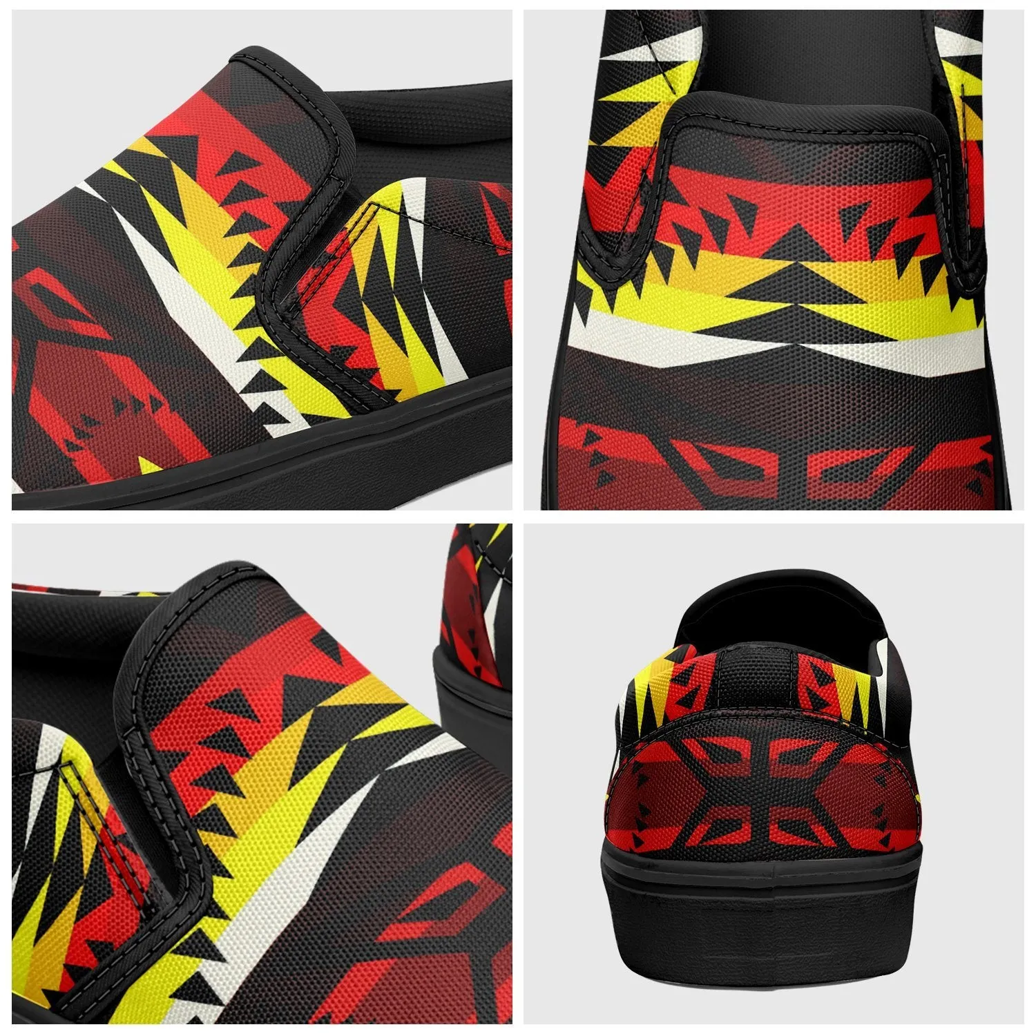 Canyon War Party Otoyimm Canvas Slip On Shoes