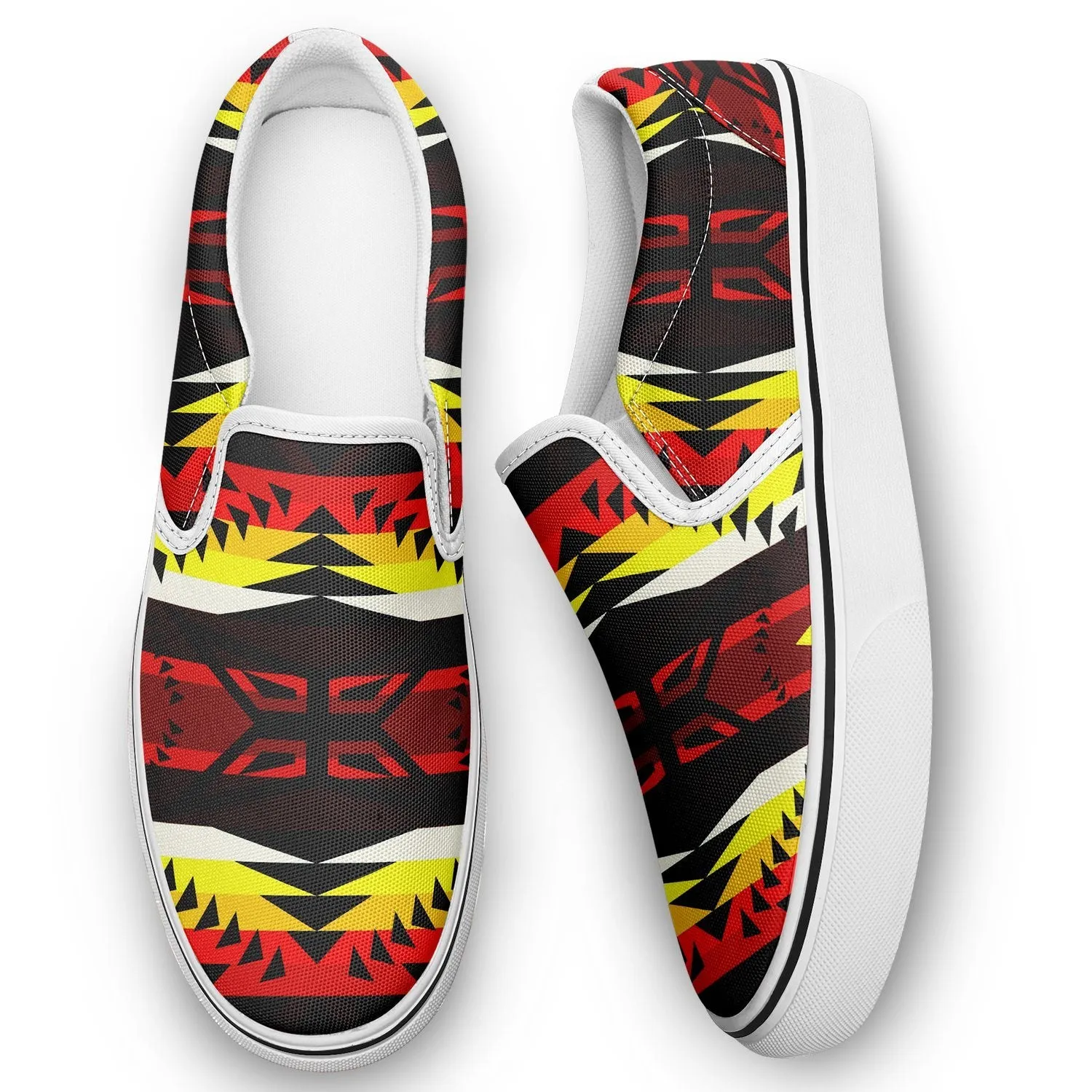 Canyon War Party Otoyimm Canvas Slip On Shoes