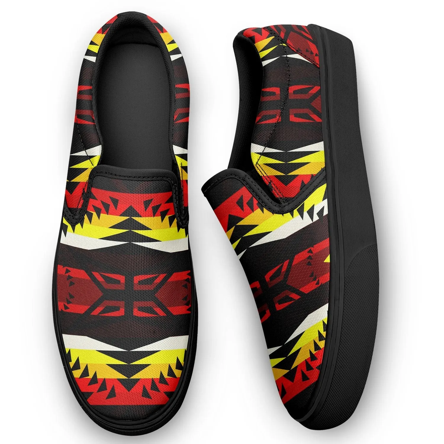 Canyon War Party Otoyimm Canvas Slip On Shoes