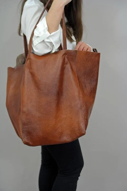 Christmas Gift Casual Over Large Women Shoulder Bags Designer Handbags Luxury Soft Pu Leather Hand Bags Big Tote Retro Lady Shopper Purses 2021