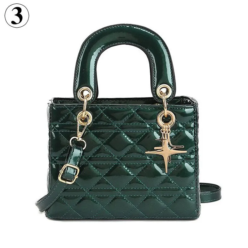 Christmas Gift Luxury Design Tote Bags For Women 2024 New Fashion Handbags Ladies Shoulder Bags Trending Lingge Chain Crossbody Bag And Purse