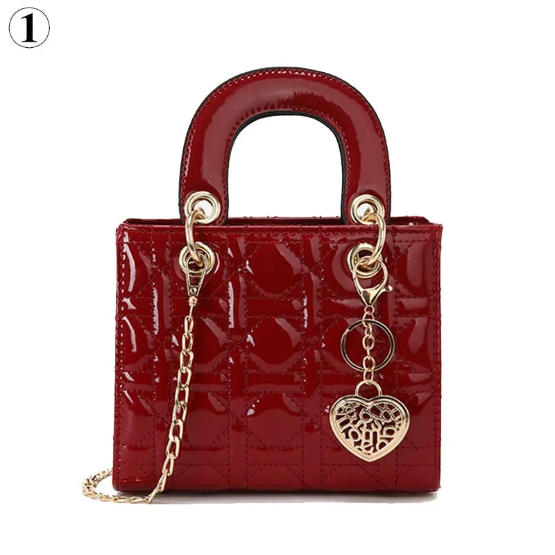 Christmas Gift Luxury Design Tote Bags For Women 2024 New Fashion Handbags Ladies Shoulder Bags Trending Lingge Chain Crossbody Bag And Purse