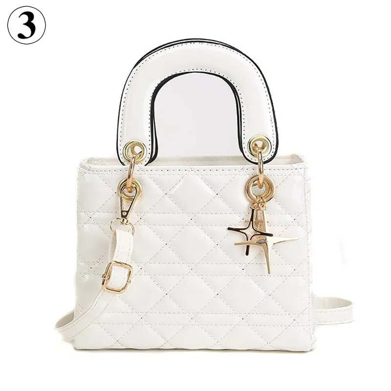 Christmas Gift Luxury Design Tote Bags For Women 2024 New Fashion Handbags Ladies Shoulder Bags Trending Lingge Chain Crossbody Bag And Purse