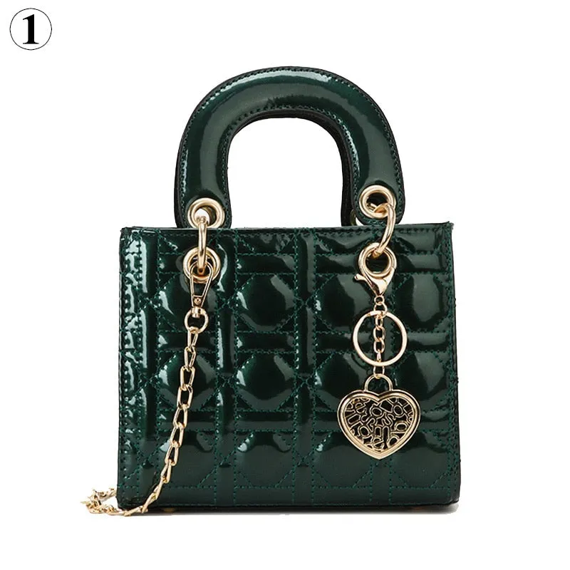 Christmas Gift Luxury Design Tote Bags For Women 2024 New Fashion Handbags Ladies Shoulder Bags Trending Lingge Chain Crossbody Bag And Purse