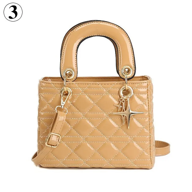 Christmas Gift Luxury Design Tote Bags For Women 2024 New Fashion Handbags Ladies Shoulder Bags Trending Lingge Chain Crossbody Bag And Purse