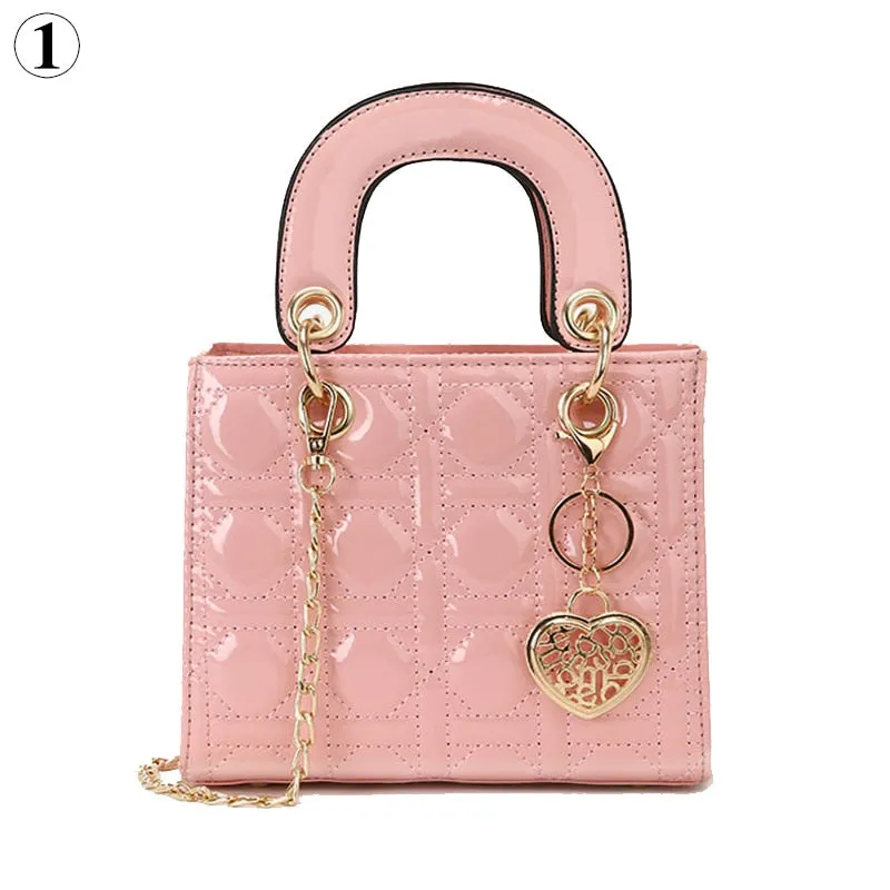 Christmas Gift Luxury Design Tote Bags For Women 2024 New Fashion Handbags Ladies Shoulder Bags Trending Lingge Chain Crossbody Bag And Purse