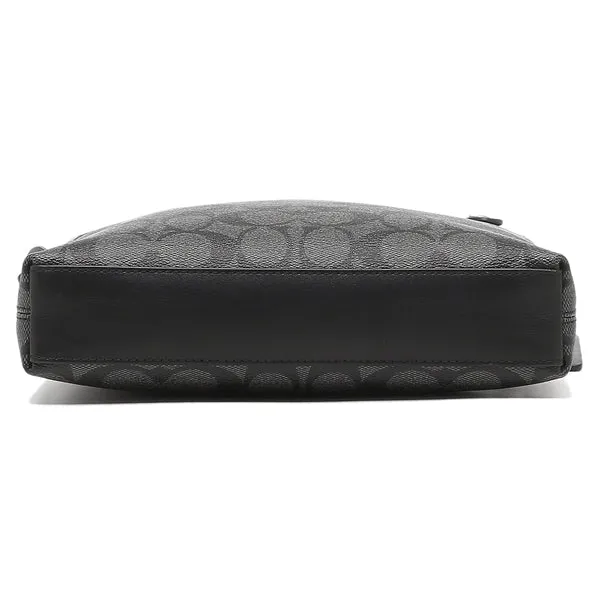 Coach Bag Signature Gray Black Men's COACH 4010 QBMI5