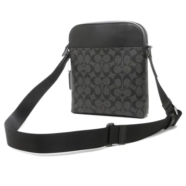 Coach Bag Signature Gray Black Men's COACH 4010 QBMI5