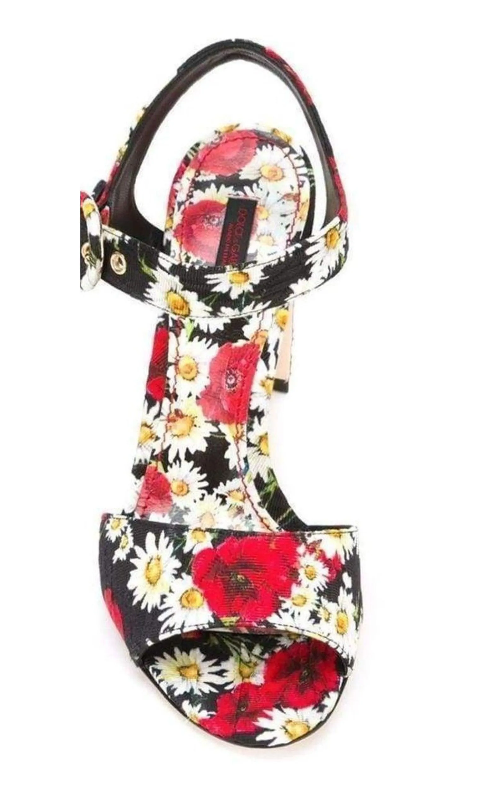 Daisy and Poppy Print Sandals