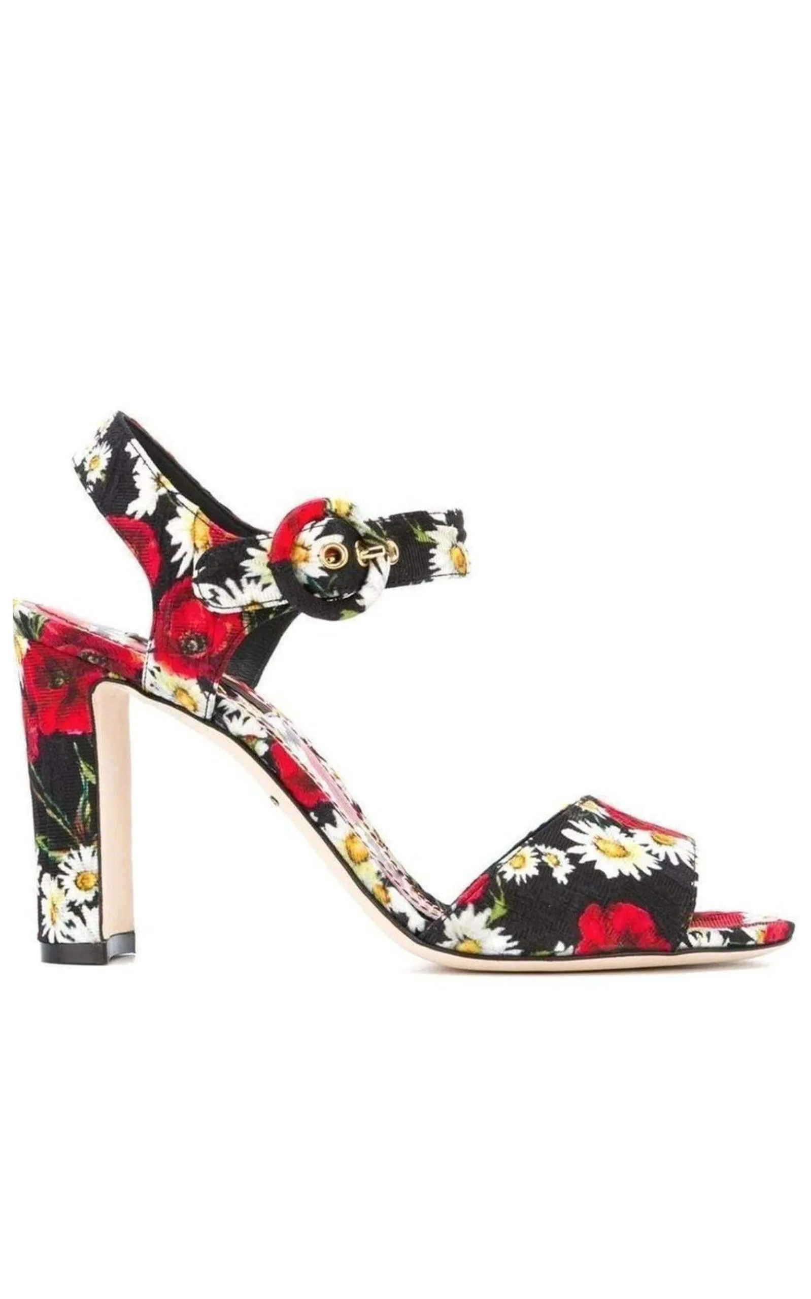 Daisy and Poppy Print Sandals