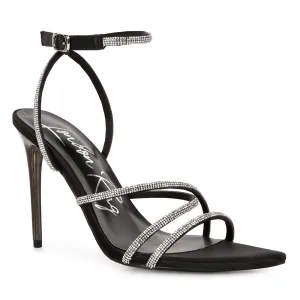 Diamante Strap High Heeled Stiletto Sandals