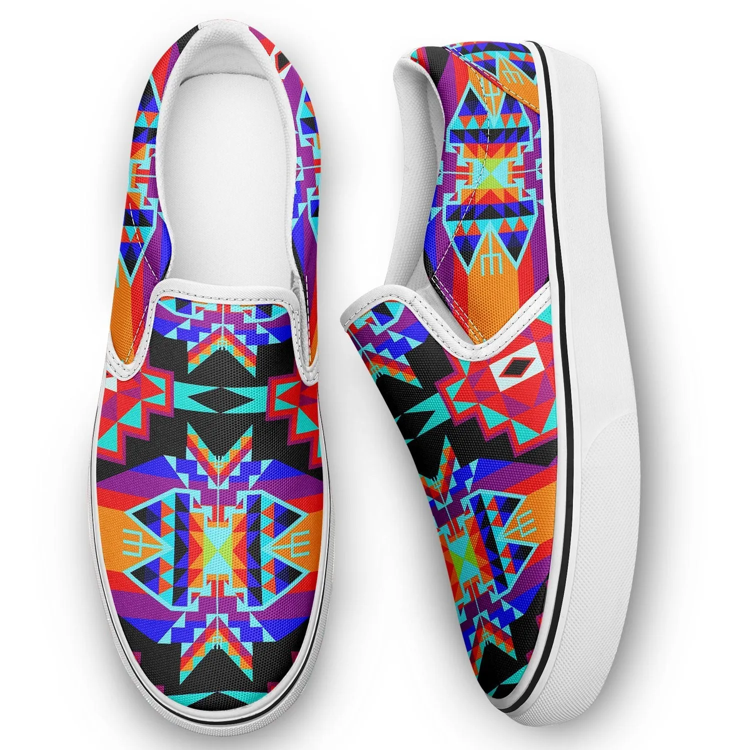 Fancy Bustle Otoyimm Canvas Slip On Shoes