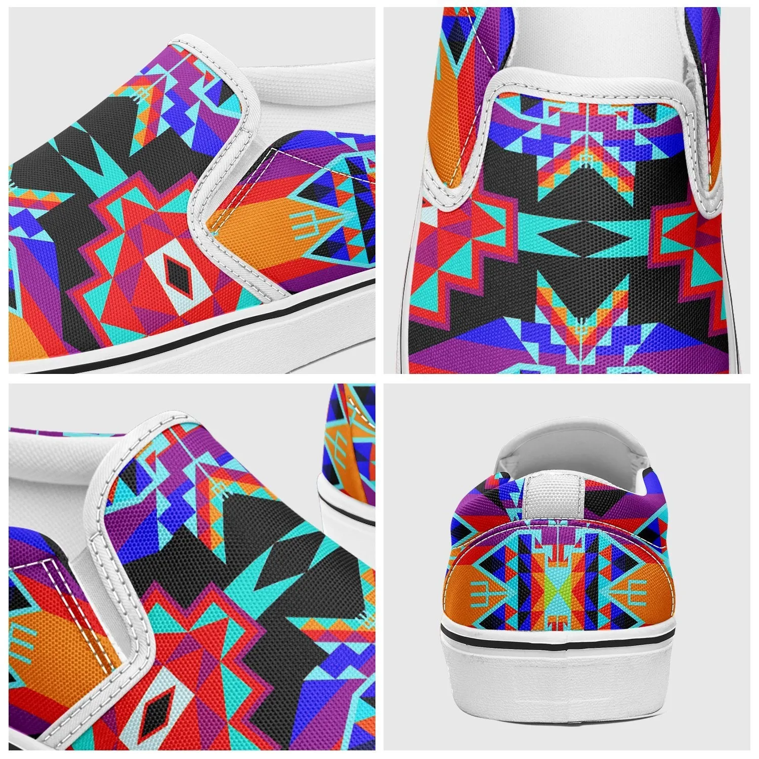 Fancy Bustle Otoyimm Canvas Slip On Shoes