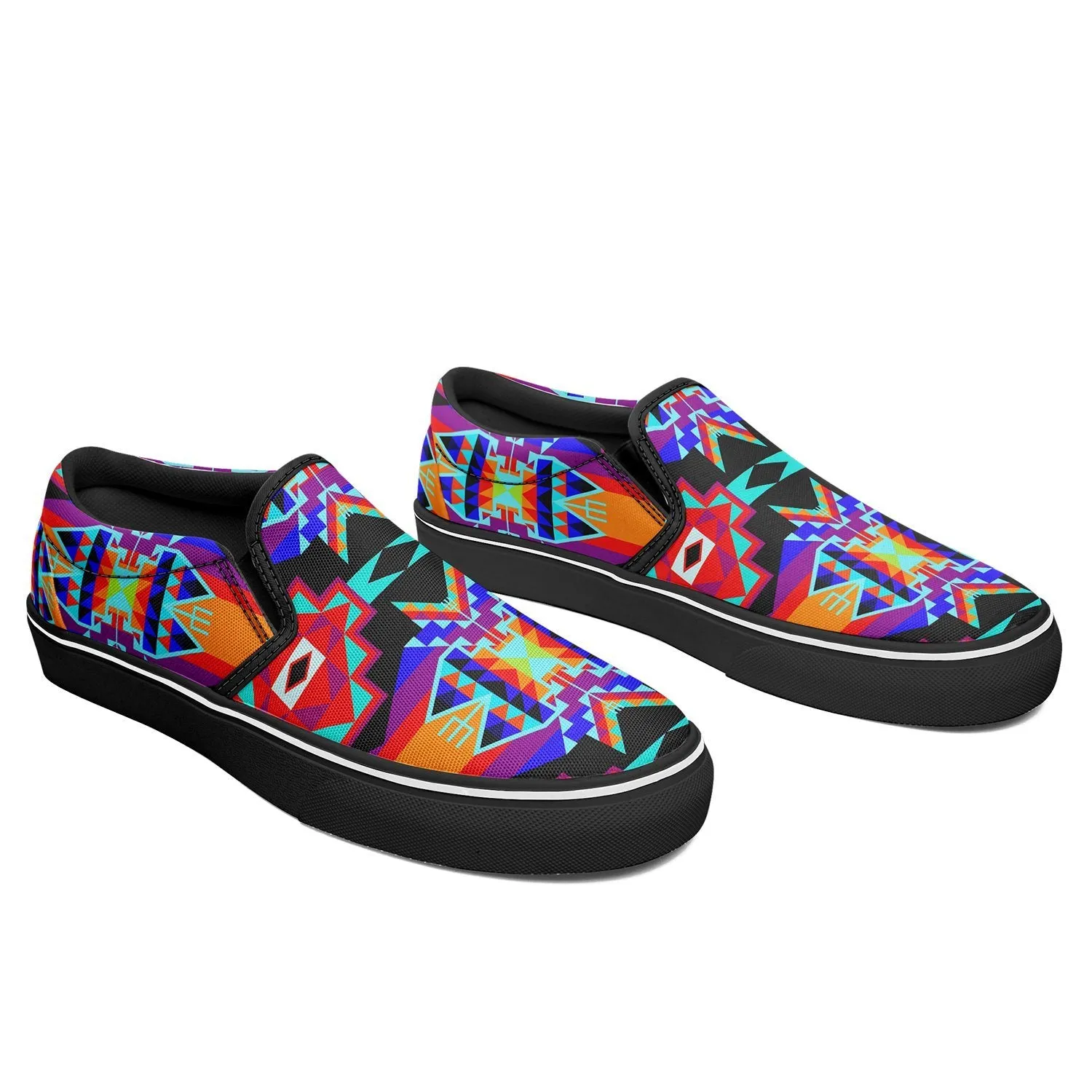 Fancy Bustle Otoyimm Canvas Slip On Shoes