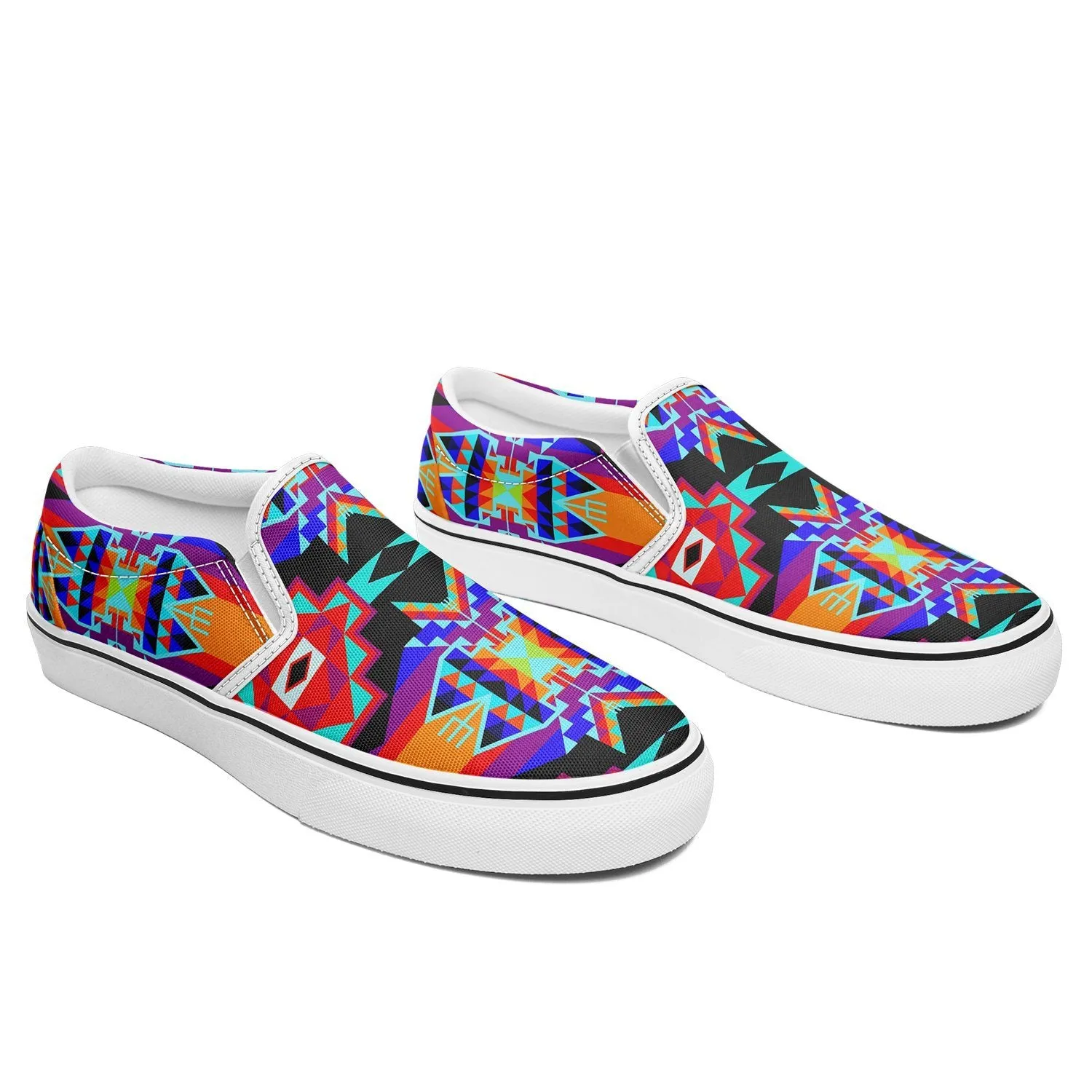 Fancy Bustle Otoyimm Canvas Slip On Shoes