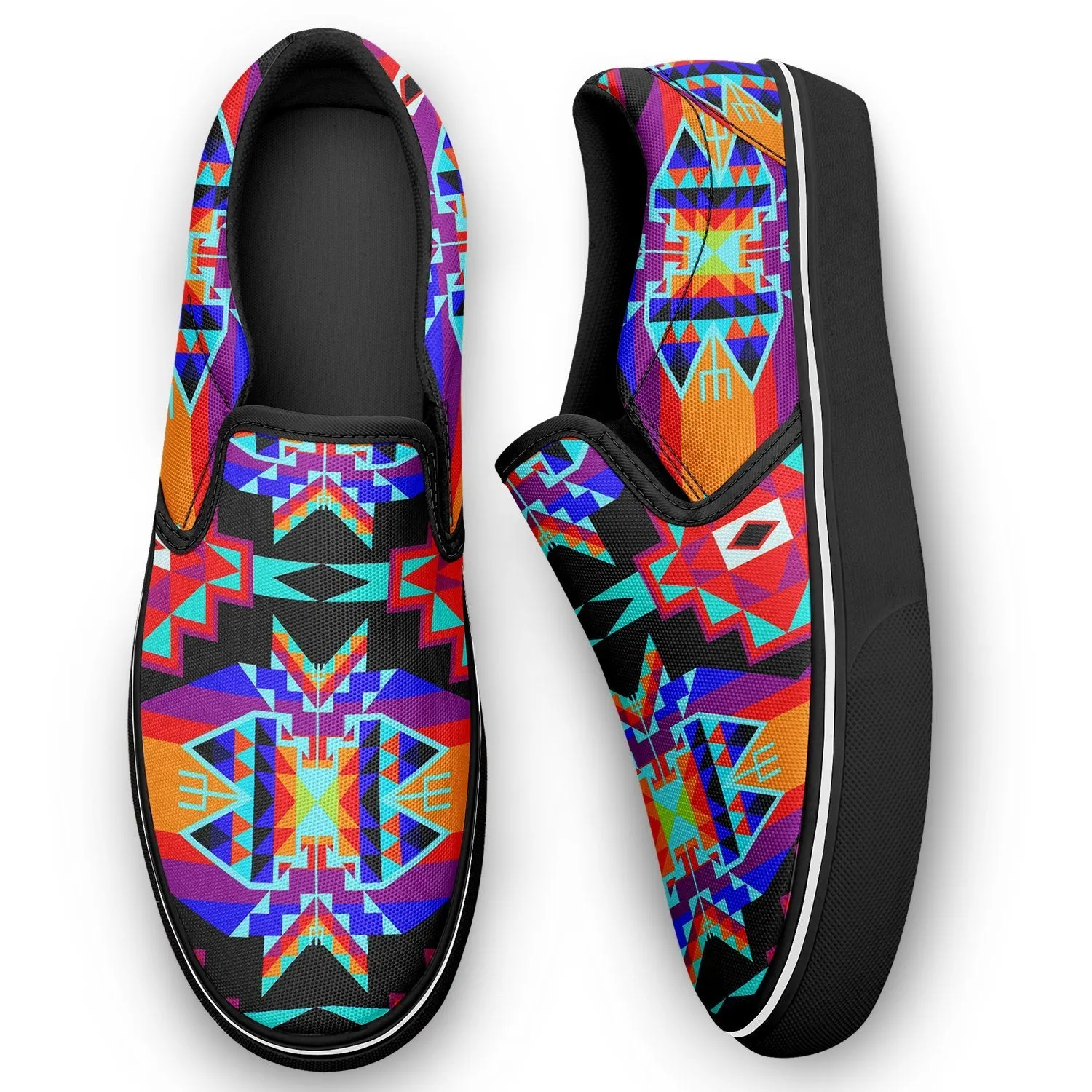 Fancy Bustle Otoyimm Canvas Slip On Shoes