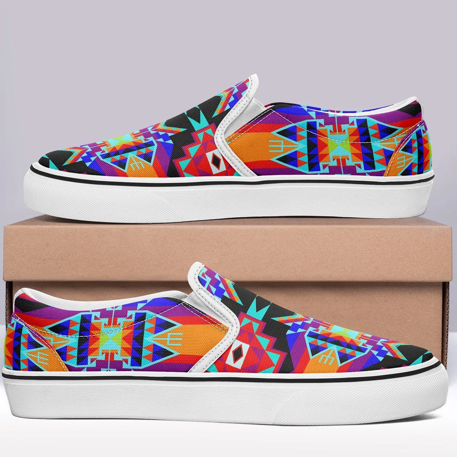 Fancy Bustle Otoyimm Canvas Slip On Shoes