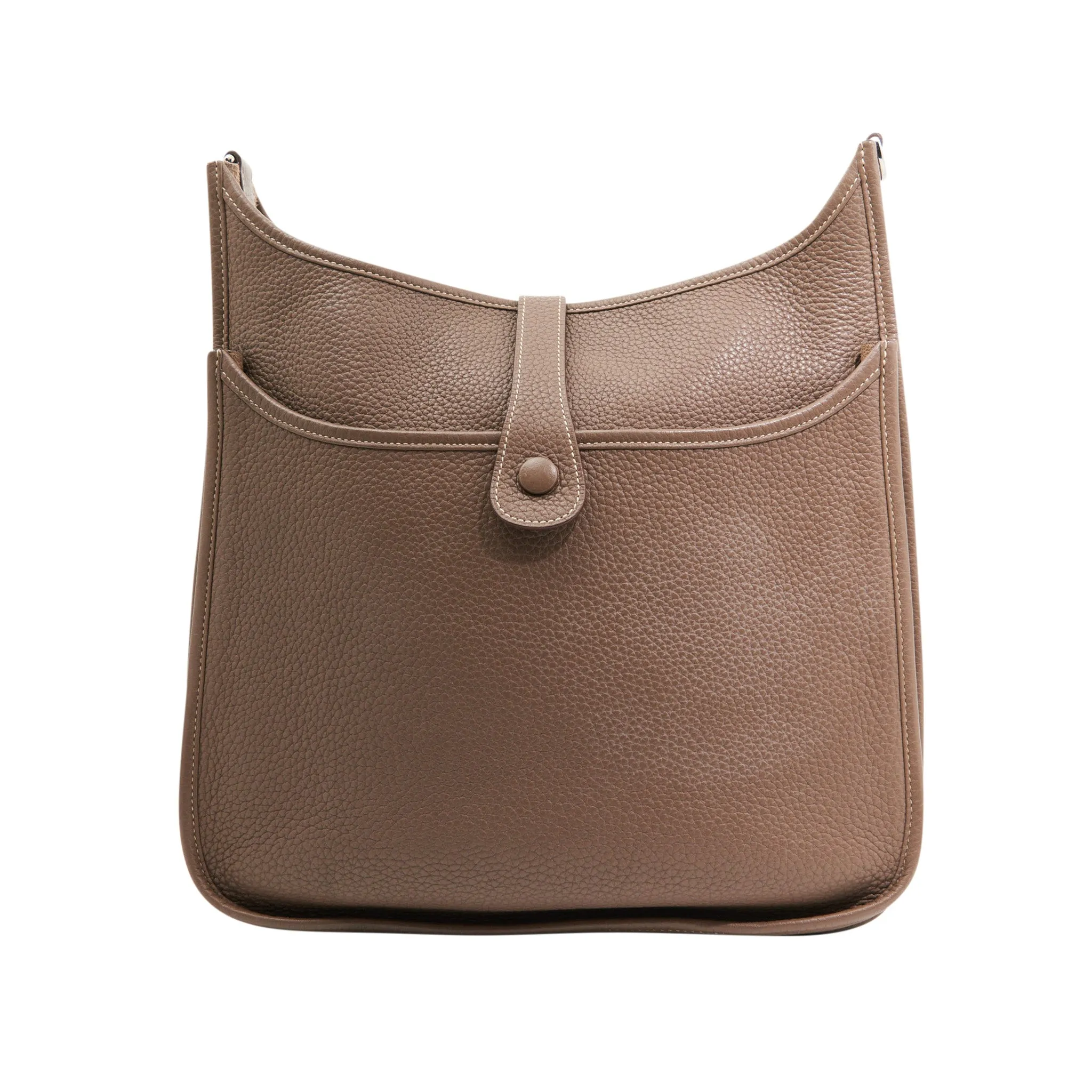 Hermes Togo Evelyn 29 in Etoupe SHW