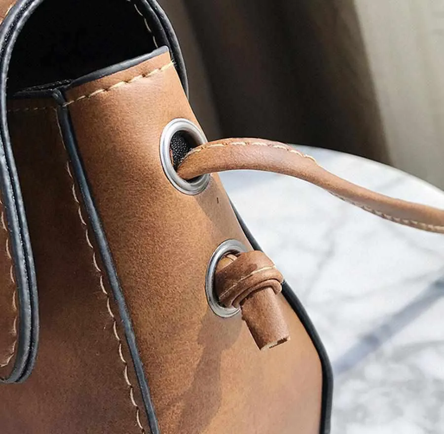 High Quality Women Messenger Cross Body Bag PU Leather