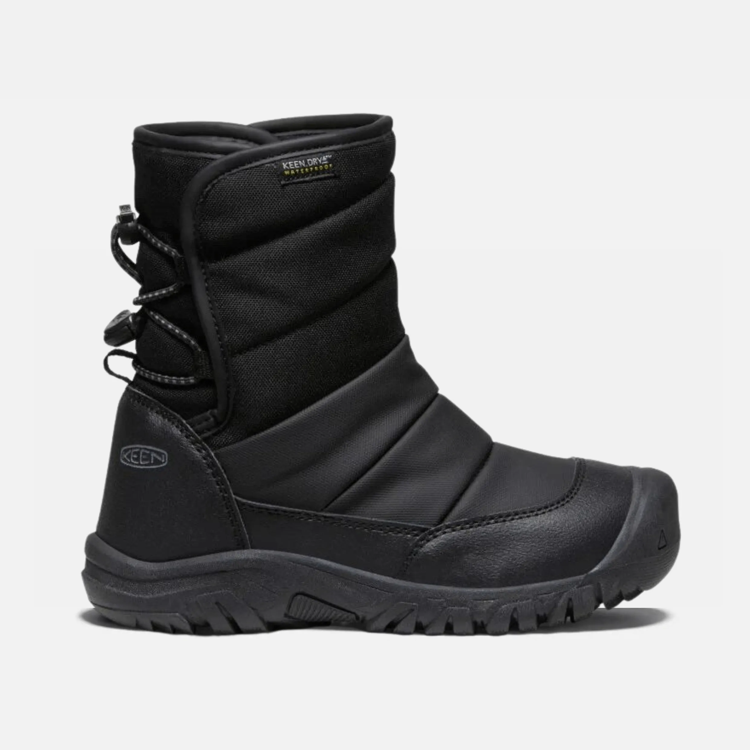 Keen Puffrider Waterproof Winter Boot - Black/Steel Grey