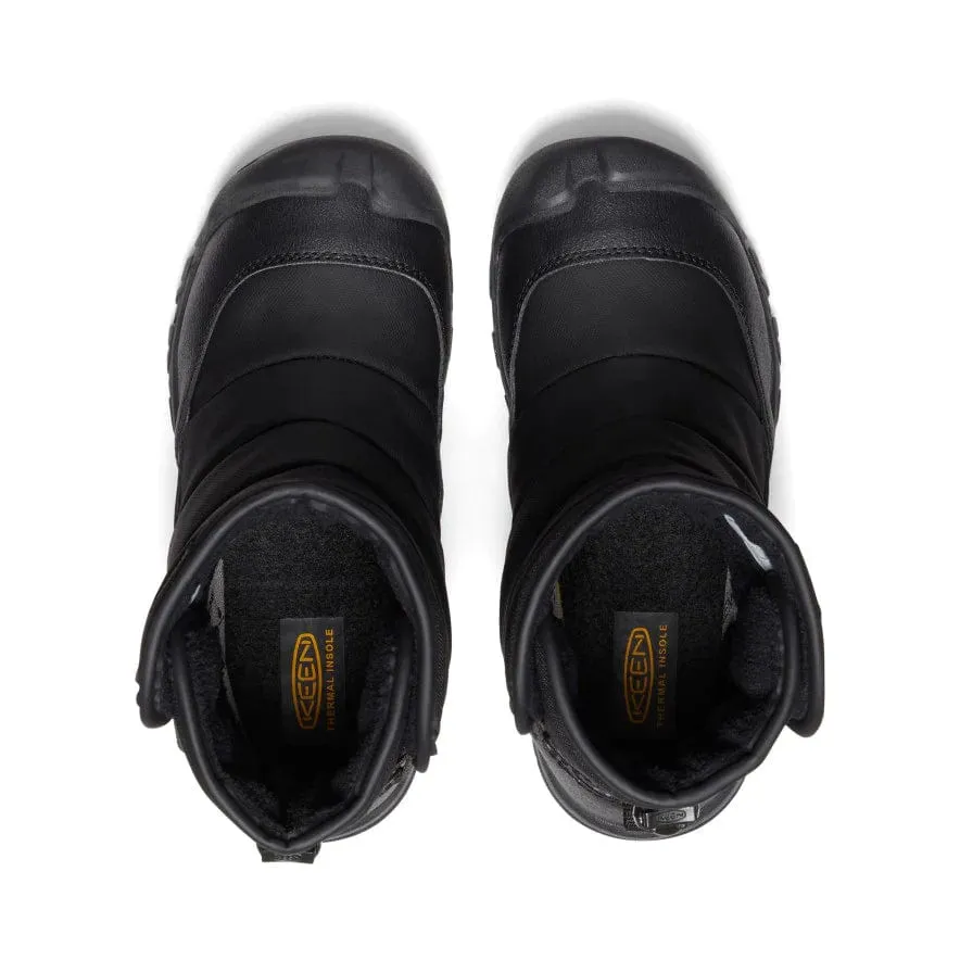 Keen Puffrider Waterproof Winter Boot - Black/Steel Grey
