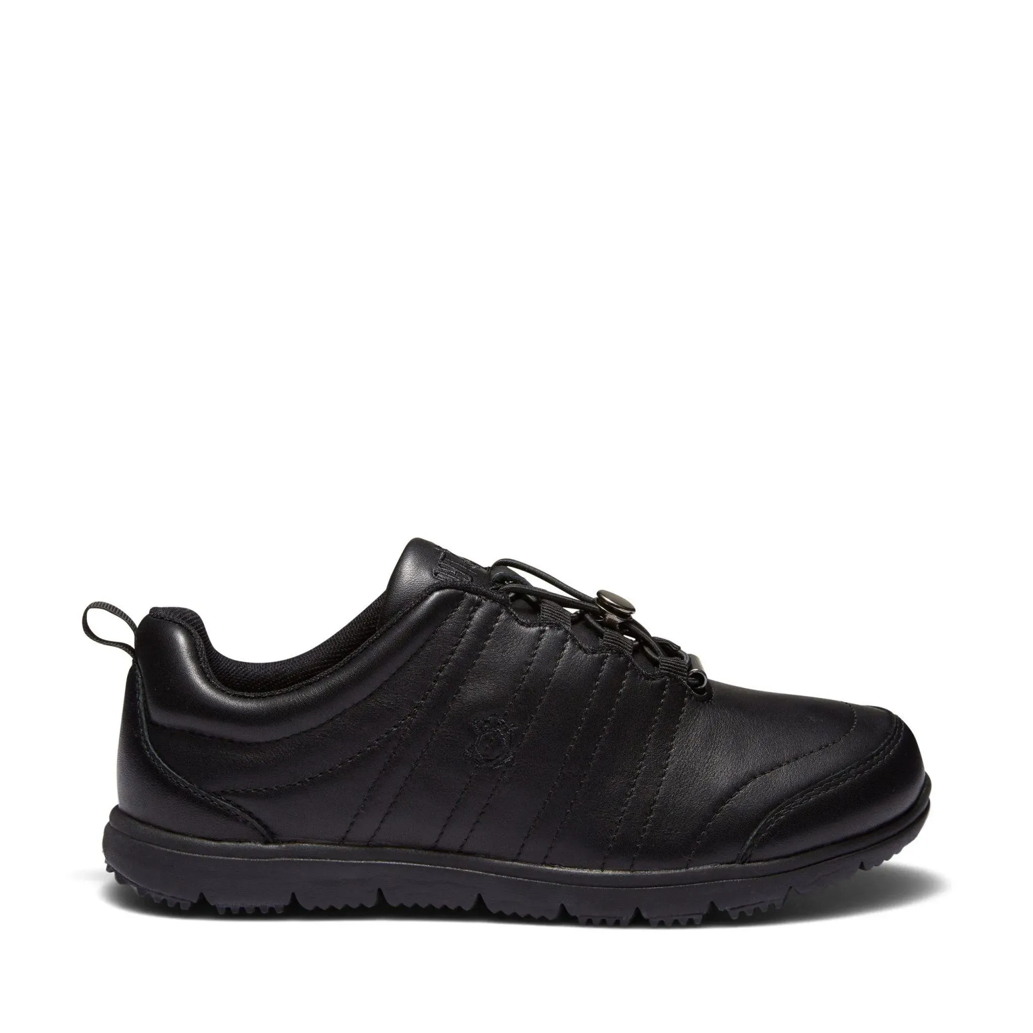 KROTEN Travelwalker Black Leather Men's Sneaker