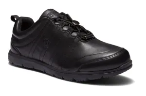 KROTEN Travelwalker Black Leather Men's Sneaker