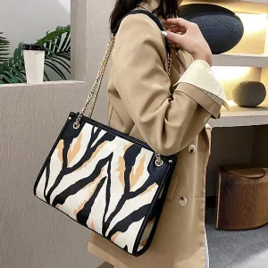 Luxury Pu Leather Handbags Women Chain Shoulder Bags Fashion Designer Ladies Crossbody Bags for Women Casual Messenger Bag New