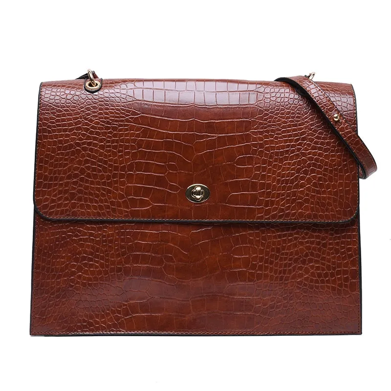 Luxury Pu Leather Handbags Women Large Capacity Tote Bags Fashion Designer Ladies Crossbody Bags for Women Casual Shoulder Bag