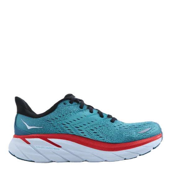 M Clifton 8 Wide Real Teal / Aquarelle