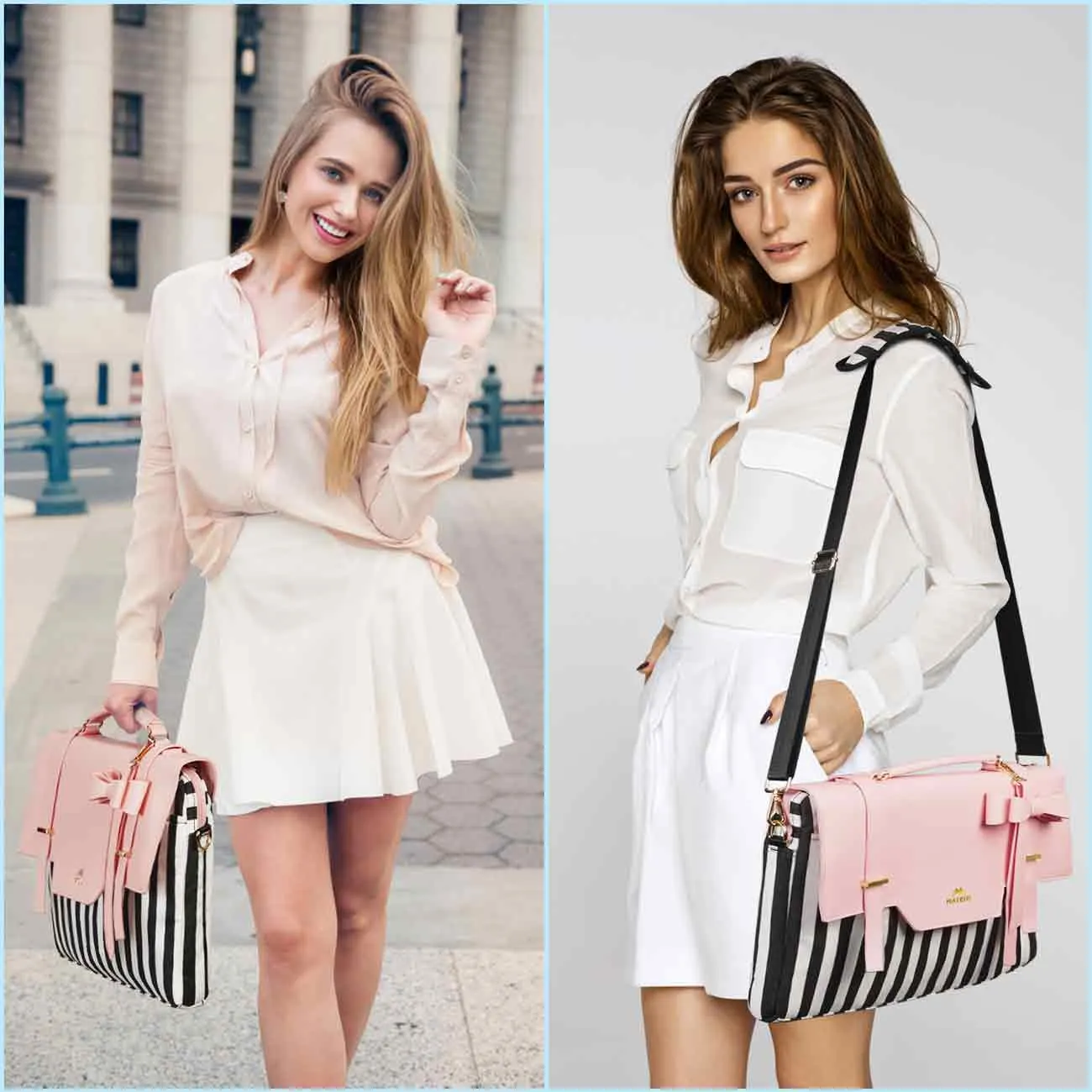 Matein Laptop Messenger Bag for Women