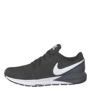 Men's Air Zoom Structure 22 Black/white-gridiron