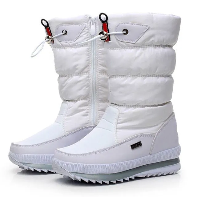 Mia - Waterproof Snow Boots with Faux Fur