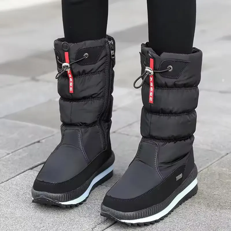 Mia - Waterproof Snow Boots with Faux Fur