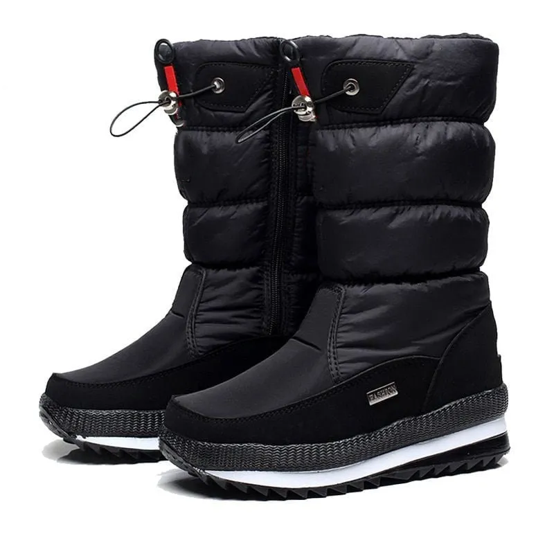 Mia - Waterproof Snow Boots with Faux Fur