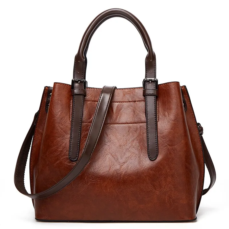 New fashion Ladies Mother Bag Soft PU Leather Large Capacity Single Shoulder Messenger Handbag Female Solid Color Small Bags