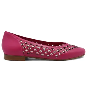 Onyx - Fuchsia/White ballerina Last pairs