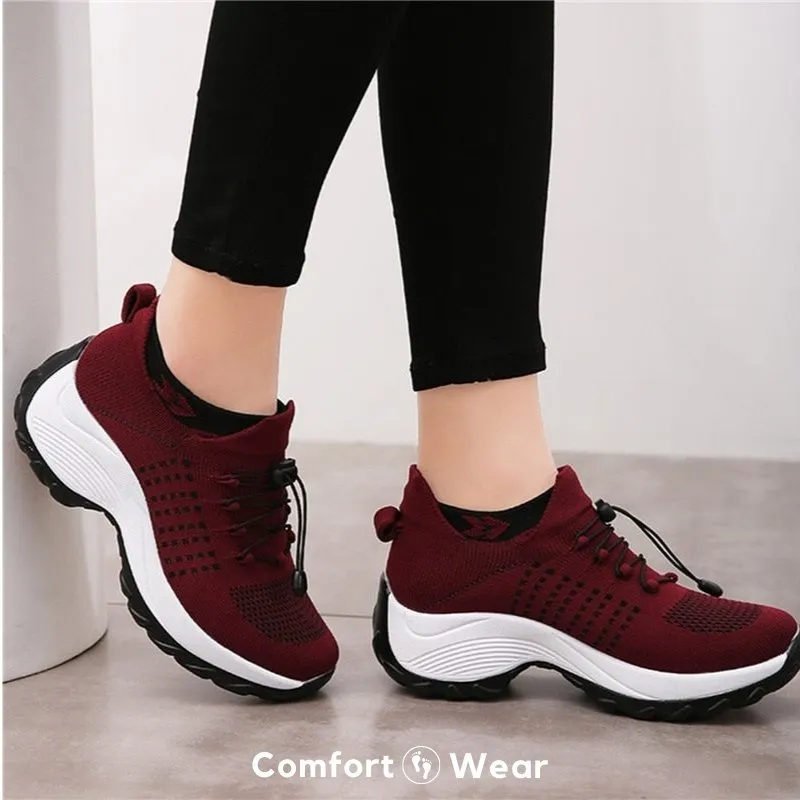 Ortho Stretch Cushion Shoes (FREE FLOW Compression Socks)