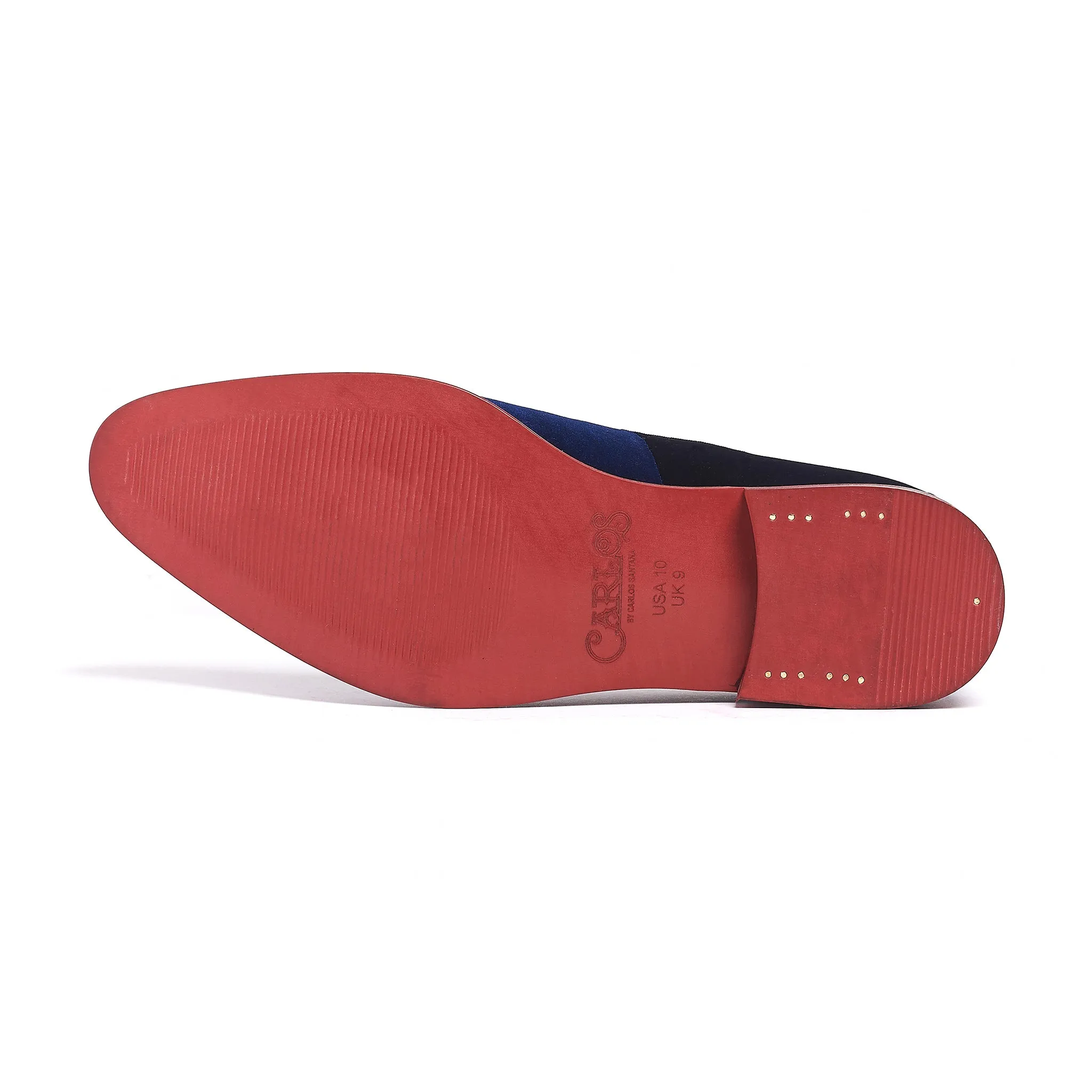 Prince Velvet Loafer // Navy