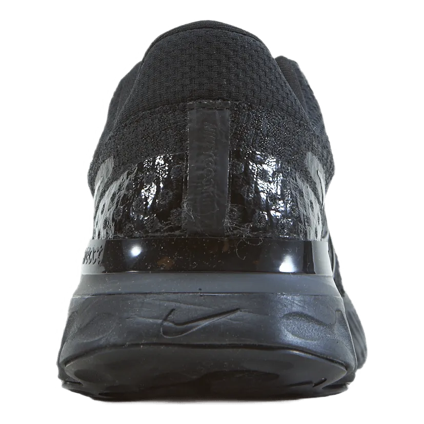 React Infinity Run Flyknit 3 Men's Road Running Shoes BLACK/BLACK-BLACK