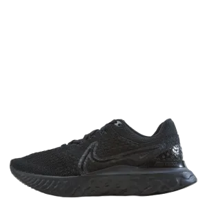React Infinity Run Flyknit 3 Men's Road Running Shoes BLACK/BLACK-BLACK