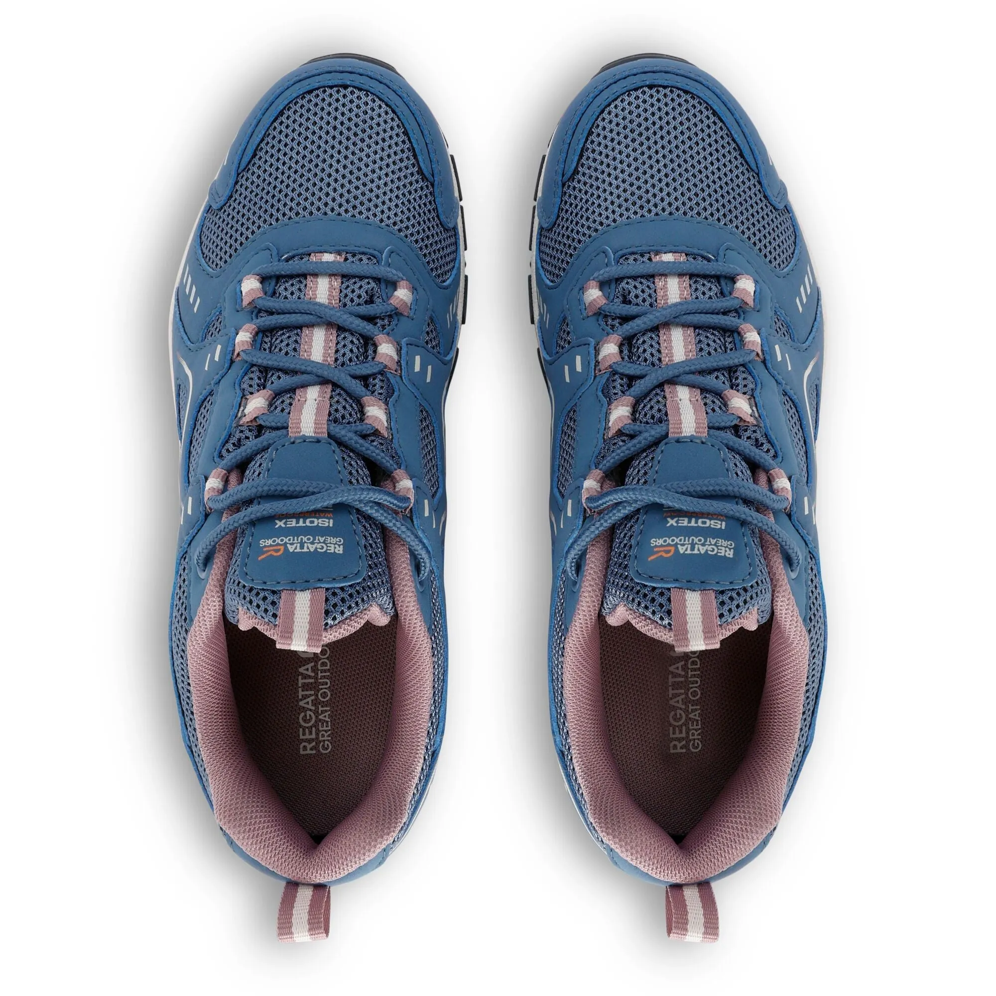 Regatta Ladies Waterproof Breathable Vendeavour Walking Shoe-BLUE