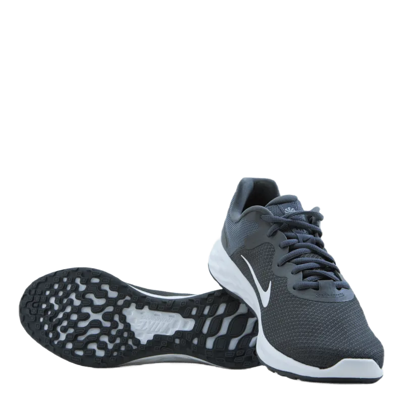 Revolution 6 Next Nature Men's Road Running Shoes IRON GREY/WHITE-SMOKE GREY-BLACK